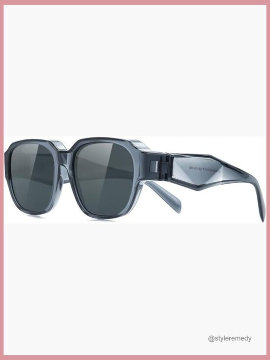 Polarized Fit Over Sunglasses for Women, TR90 Frame, UV Protection